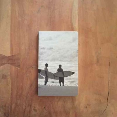 notitieboekje met surfer - surfcadeautjes van sportcadeautjes