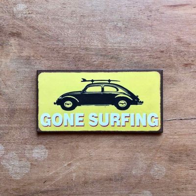 gone surfing magneet - surfcadeau van sportcadeautjes